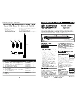 Campbell Hausfeld PW1049 Operating Instructions And Parts Manual preview