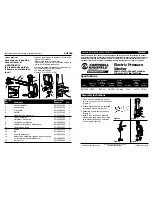 Preview for 1 page of Campbell Hausfeld PW1380 Assembly Instructions And Parts List