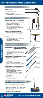 Preview for 5 page of Campbell Hausfeld PW1520 Specification Sheet
