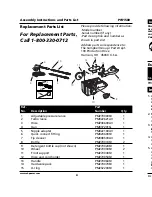 Предварительный просмотр 4 страницы Campbell Hausfeld PW1580 Assembly Instructions And Parts List