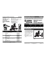 Preview for 1 page of Campbell Hausfeld PW158010AV Assembly Instructions And Parts List