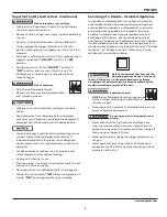 Предварительный просмотр 3 страницы Campbell Hausfeld PW1605 Operating Instructions And Parts Manual