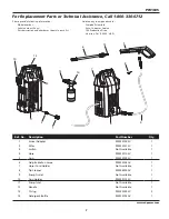 Предварительный просмотр 7 страницы Campbell Hausfeld PW1605 Operating Instructions And Parts Manual