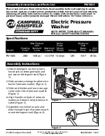 Предварительный просмотр 1 страницы Campbell Hausfeld PW1686 Parts And Assembly Manual