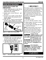 Preview for 3 page of Campbell Hausfeld PW1686 Parts And Assembly Manual