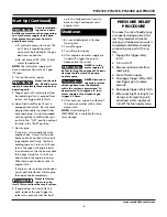 Preview for 3 page of Campbell Hausfeld PW2120 Assembly & Parts Manual