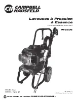 Предварительный просмотр 23 страницы Campbell Hausfeld PW2575 Operating Instructions And Parts Manual