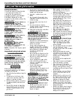 Предварительный просмотр 4 страницы Campbell Hausfeld PW2770 Operating Instructions And Parts Manual