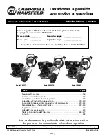 Preview for 15 page of Campbell Hausfeld PW2770 Operating Instructions And Parts Manual