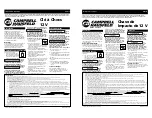 Preview for 2 page of Campbell Hausfeld RX9102 Operating Instructions