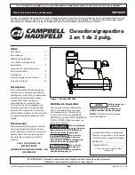 Preview for 21 page of Campbell Hausfeld SB514000 Operating Instructions Manual