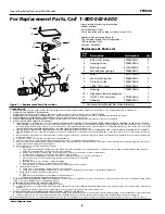 Preview for 4 page of Campbell Hausfeld TF0628 Operating Instructions And Parts Manual