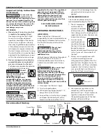 Preview for 4 page of Campbell Hausfeld TL0501 Operating Instructions Manual