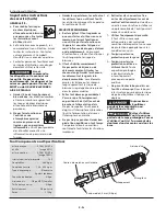 Preview for 10 page of Campbell Hausfeld TL0501 Operating Instructions Manual