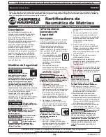 Preview for 5 page of Campbell Hausfeld tl052089 Operating Instructions Manual
