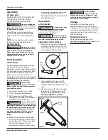 Preview for 2 page of Campbell Hausfeld TL0535 Operation Instructions Manual
