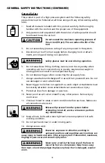 Preview for 8 page of Campbell Hausfeld TL053700AV Operating Instructions Manual