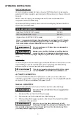 Preview for 8 page of Campbell Hausfeld TL0539 Operating Instructions Manual