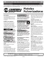 Preview for 21 page of Campbell Hausfeld TL2402 Operating Instructions Manual