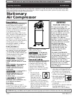 Предварительный просмотр 1 страницы Campbell Hausfeld Vertical Operating Instrctions