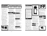 Preview for 20 page of Campbell Hausfeld VS260000KB Operating Instructions Manual