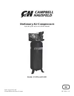 Предварительный просмотр 1 страницы Campbell Hausfeld VT6195 Operating Instructions And Parts Manual