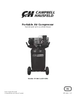 Предварительный просмотр 1 страницы Campbell Hausfeld VT6367 Operating Instructions And Parts Manual