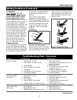 Preview for 9 page of Campbell Hausfeld Welder/Generator Operating Instructions Manual