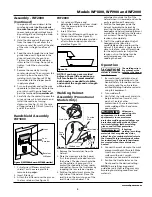 Предварительный просмотр 5 страницы Campbell Hausfeld WF1800 Operating Instructions & Parts Manual