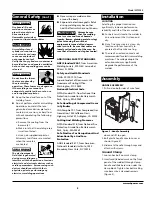 Предварительный просмотр 3 страницы Campbell Hausfeld WF2034 Operating Instructions & Parts Manual