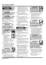 Preview for 2 page of Campbell Hausfeld WF2150 Operating Instructions And Parts Manual