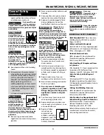 Preview for 3 page of Campbell Hausfeld WG2040 Operating Instructions & Parts Manual