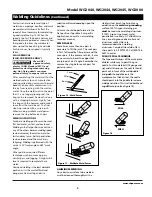 Предварительный просмотр 9 страницы Campbell Hausfeld WG2040 Operating Instructions & Parts Manual