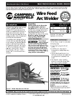 Campbell Hausfeld WG3000 Operating Instructions & Parts Manual preview