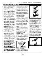 Preview for 23 page of Campbell Hausfeld WG3000 Operating Instructions & Parts Manual