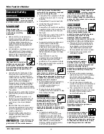 Preview for 2 page of Campbell Hausfeld WG3013 Operating Instructions And Parts Manual