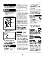 Preview for 5 page of Campbell Hausfeld WG3013 Operating Instructions And Parts Manual