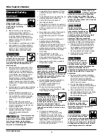 Preview for 2 page of Campbell Hausfeld WG3020 Operating Instructions & Parts Manual