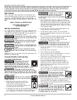 Предварительный просмотр 2 страницы Campbell Hausfeld WG3080 Operating Instructions And Parts Manual