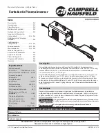 Preview for 33 page of Campbell Hausfeld WK250000AV Operating Instructions And Parts Manual