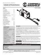 Предварительный просмотр 33 страницы Campbell Hausfeld WK250000AV Operating Instructions And Parts Manual