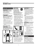 Preview for 3 page of Campbell Hausfeld WL6000 Series Operating Instructions Manual