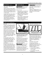 Предварительный просмотр 5 страницы Campbell Hausfeld WS0900 Operating Instructions & Parts Manual