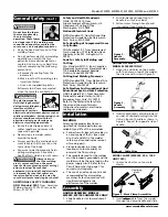 Предварительный просмотр 3 страницы Campbell Hausfeld WS0900 Operating Instructions And Parts Manual