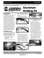 Campbell Hausfeld WT2531 Installation Instructions Manual предпросмотр