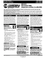 Preview for 1 page of Campbell Hausfeld WT6004 Instruction Manual