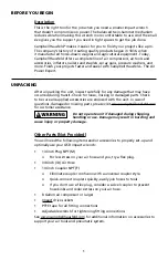 Preview for 3 page of Campbell Hausfeld XT001000 Operating Instructions Manual