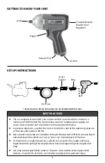 Preview for 5 page of Campbell Hausfeld XT001000 Operating Instructions Manual