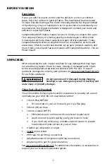 Предварительный просмотр 3 страницы Campbell Hausfeld XT051000 Operating Instructions Manual