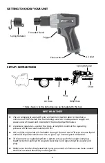 Preview for 5 page of Campbell Hausfeld XT101000 Operating Instructions Manual